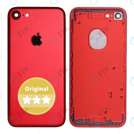 Apple iPhone 7 - Hátsó Ház (Red) Original