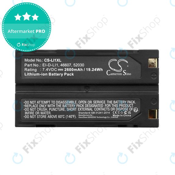 Akkumulátor BCI Capnocheck II Capnograph, 2600mAh, Li-Ion, 7.4V, MCR1821J/1-H, HQ