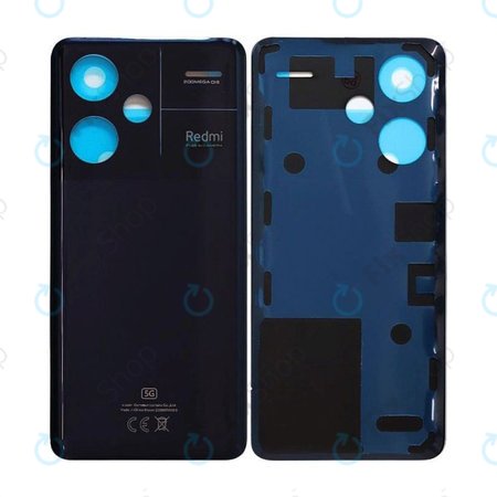 Xiaomi Redmi Note 13 Pro+ 23090RA98C - Akkumulátor Fedőlap (Midnight Black) - 560035N16U00 Genuine Service Pack