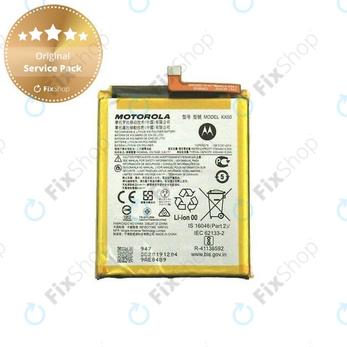 Motorola Moto G Pro - Akkumulátor KX50 4000mAh - SB18C57819 Genuine Service Pack