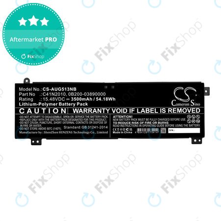 Akkumulátor Asus ROG Strix G15, G17, 3500mAh, Li-Pol, 15.48V, C41N2010, HQ