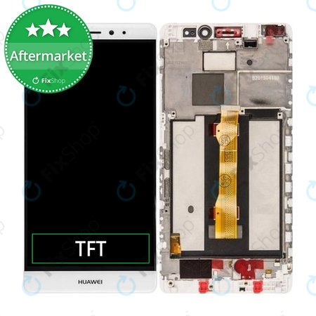 Huawei Mate S - LCD Kijelző + Érintőüveg + Keret (White) TFT