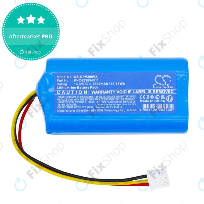 Akkumulátor ETA Nico 2219, 2600mAh, Li-Ion, 14.4V, PNC423894511, HQ