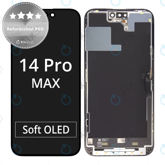 Apple iPhone 14 Pro Max - LCD Kijelző + Érintőüveg + Keret Refurbished PRO