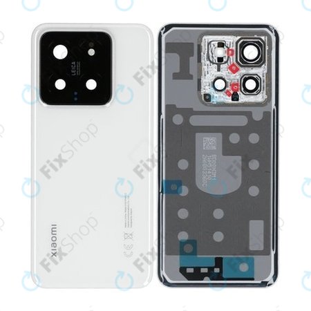 Xiaomi 14 23127PN0CC - Akkumulátor Fedőlap (White) - 56002600N300 Genuine Service Pack