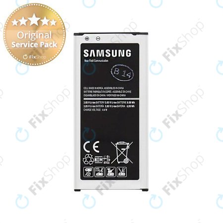 Samsung Galaxy S5 Mini G800F - Akkumulátor EB-BG800BBE 2100mAh - GH43-04257A Genuine Service Pack