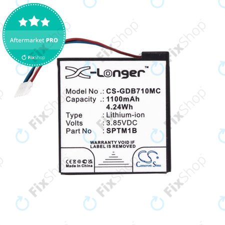 Akkumulátor Gopro Hero 7 Silver, White, 1100mAh, Li-Ion, 3.85V, SPTM1B, HQ