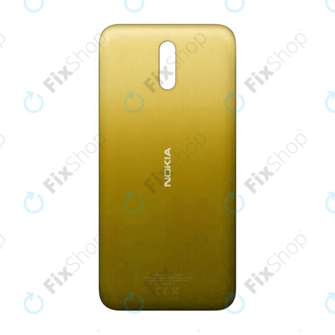 Nokia 2.3 - Akkumulátor Fedőlap (Sand) - 7712601013491 Genuine Service Pack