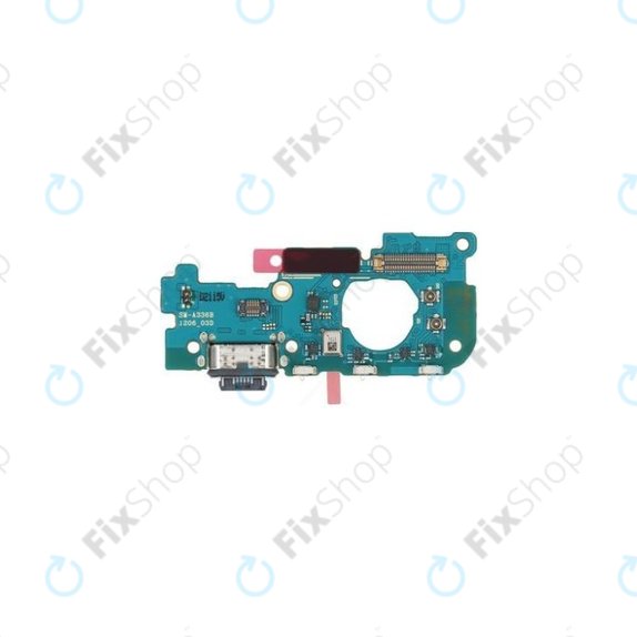 Samsung Galaxy A33 5G A336B - Töltő Csatlakozó + PCB Alaplap - GH96-15022A Genuine Service Pack
