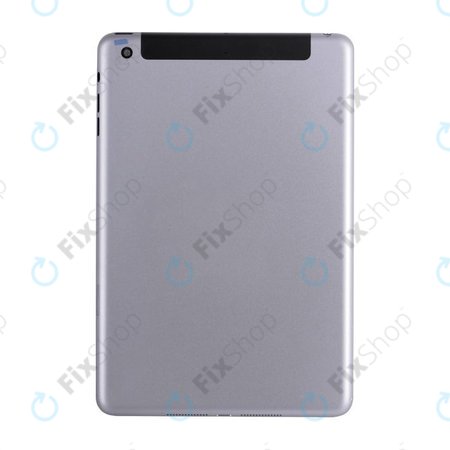Apple iPad Mini 3 - hátsó Housing 4G Változat (Space Gray)