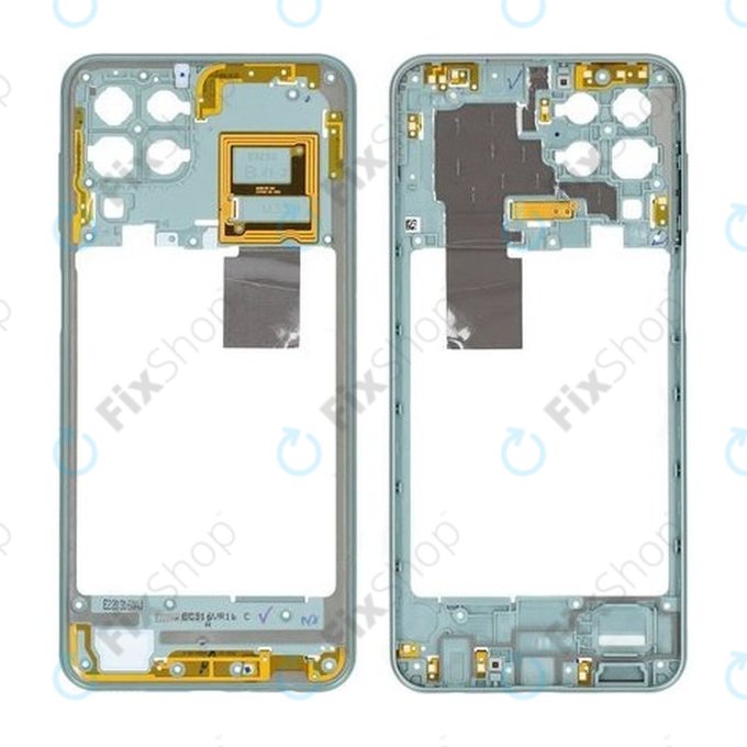 Samsung Galaxy M33 5G M336B - Középső Keret (Green) - GH98-47410C Genuine Service Pack