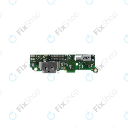 Sony Xperia XA2 H4113 - Töltő Csatlakozó + Rezgőmotor + Mikrofon PCB Alaplap - 78PC0200010