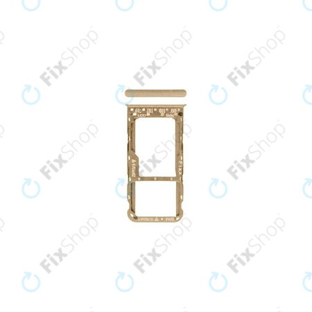 Huawei P Smart FIG-L31 - SIM/SD Slot (Gold) - 51661HCU Genuine Service Pack