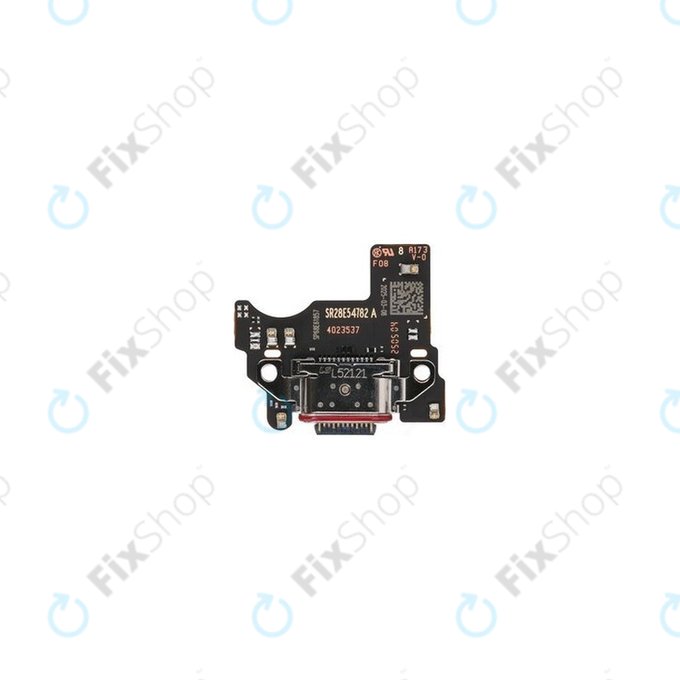 Motorola Edge 60 Fusion - Töltő Csatlakozó + PCB Alaplap - 5P68C29865 Genuine Service Pack