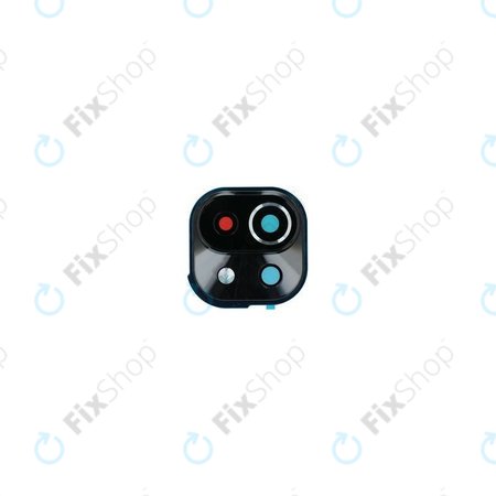 Xiaomi 11 Lite 5G NE 2109119DG 2107119DC - Hátsó Kameraüveg + Keret (Truffle Black) - 5600060K9A00 Genuine Service Pack