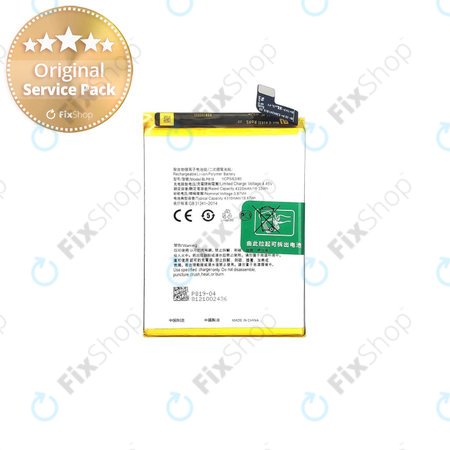 Oppo A94 5G CPH2211 - Akkumulátor BLP819 4310mAh - O-4906422 Genuine Service Pack