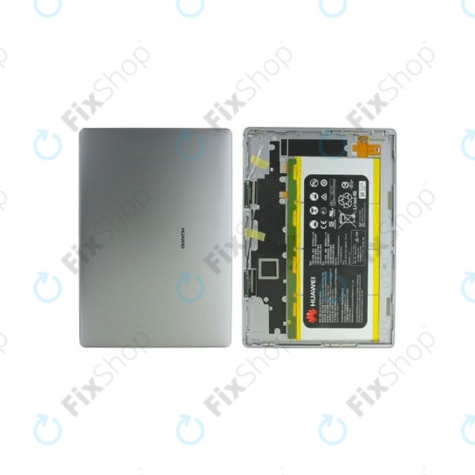 Huawei Matebook X - Akkumulátor Fedőlap + Akkumulátor (Space Grey) - 02351JQB