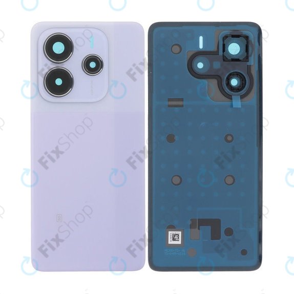 Xiaomi Redmi Note 14 5G 24094RAD4G - Akkumulátor Fedőlap Komplett (Lavender)