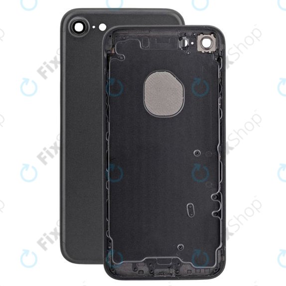 Apple iPhone 7 - Hátsó Ház (Black)