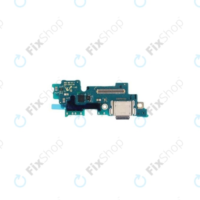 Samsung Galaxy Z Flip 5G F707B - Töltő Csatlakozó + PCB Alaplap - GH96-13662A Genuine Service Pack