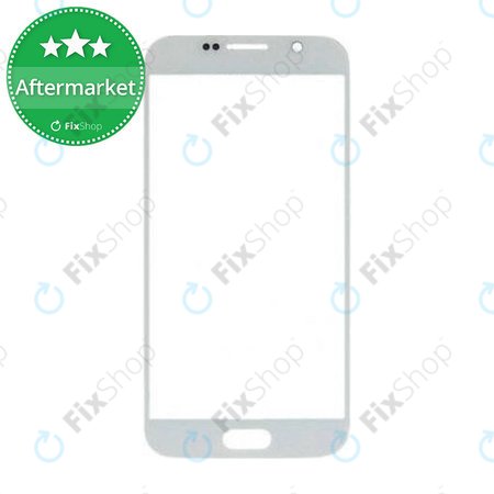 Samsung Galaxy S6 G920F - Érintőüveg (White Pearl)