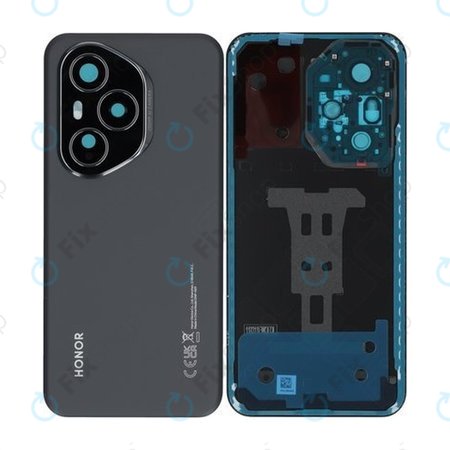 Honor 400 Pro - Akkumulátor Fedőlap (Midnight Black) - 0235APLG Genuine Service Pack