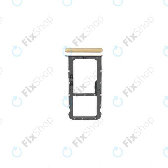 Huawei Honor 7X - SIM/SD Slot (Gray) - 51661GQN Genuine Service Pack