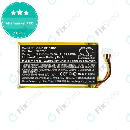 Akkumulátor DJI Mavic Pro, Air, Spark, 2450mAh, Li-Pol, 3.7V, 973760, HQ