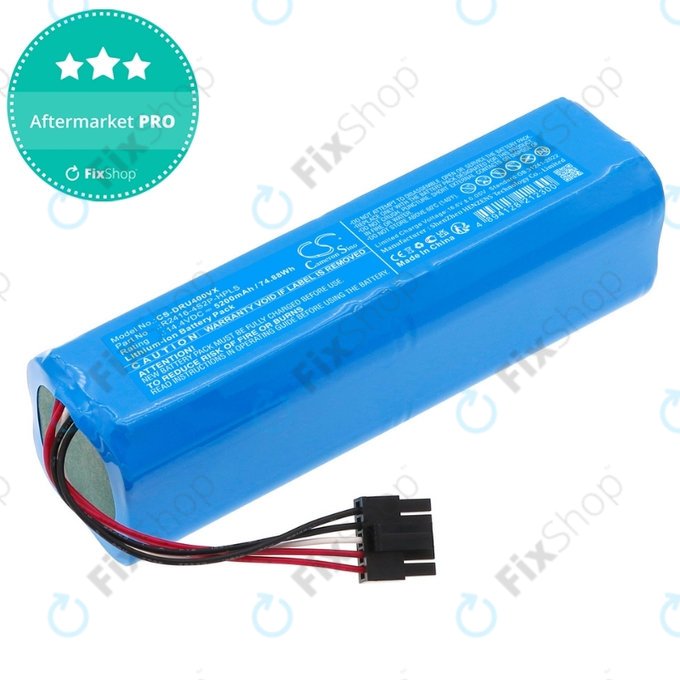 Xiaomi Dreame Bot X30 Ultra, X40 Ultra, X40 Pro Ultra, L30 Ultra, D10s Plus - Akkumulátor R2416-4S2P-HPLS 14.4V Li-Ion 5200mAh HQ