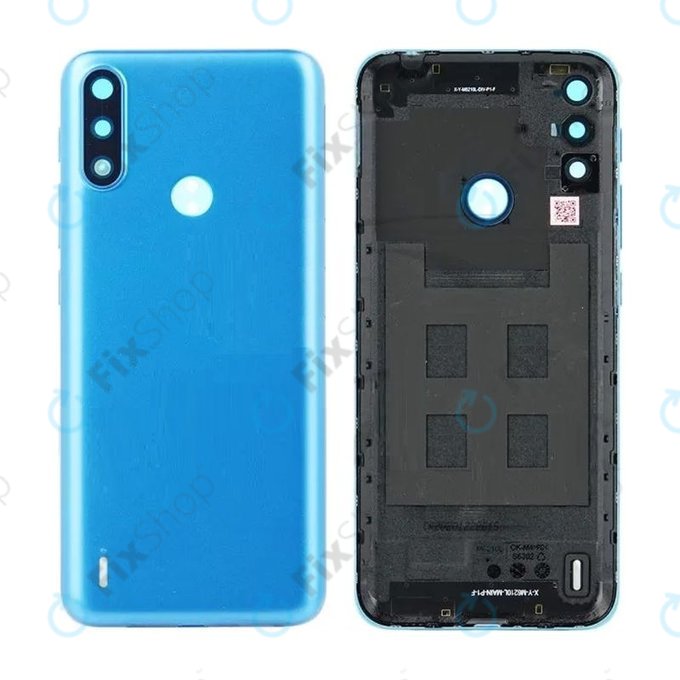 Motorola Moto E7 Power, E7i Power - Akkumulátor Fedőlap (Tahiti Blue) - 5S58C18231 Genuine Service Pack