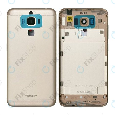 Asus Zenfone 3 Max ZC553KL (X00DD) - Akkumulátor Fedőlap + csúszik Kamery (Arany)