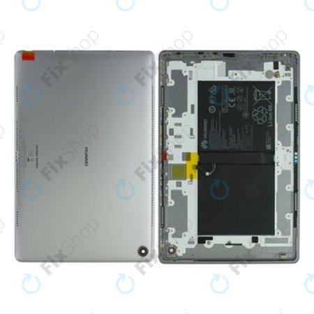 Huawei MediaPad M5 10.8 Wifi - Akkumulátor Fedőlap + Akkumulátor (Space Grey) - 02351VTS