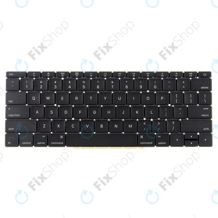 Apple MacBook Pro 13" A1708 (Late 2016 - Mid 2017) - Billentyűzet US