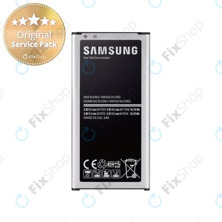 Samsung Galaxy S5 G900F - Akkumulátor EB-BG900BBC 2800mAh - GH43-04165A, GH43-04199A Genuine Service Pack