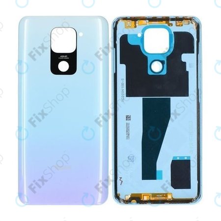 Xiaomi Redmi Note 9 - Akkumulátor Fedőlap (Polar White) - 55050000AG6D Genuine Service Pack