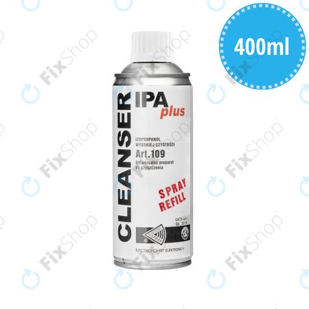 Cleanser IPA Plus Spray Refill - Tisztító Folyadék - Isopropanol 100% (400ml)
