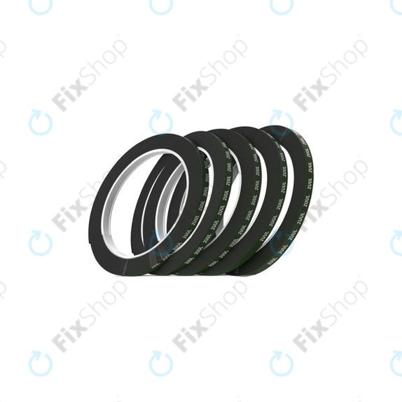 Hab tömítőszalag kijelzőkerethez és hátlapi üveghez, 2UUL CS01, (5mm, 3db)