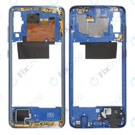 Samsung Galaxy A70 A705F - Középső Keret (Blue) - GH97-23258C Genuine Service Pack