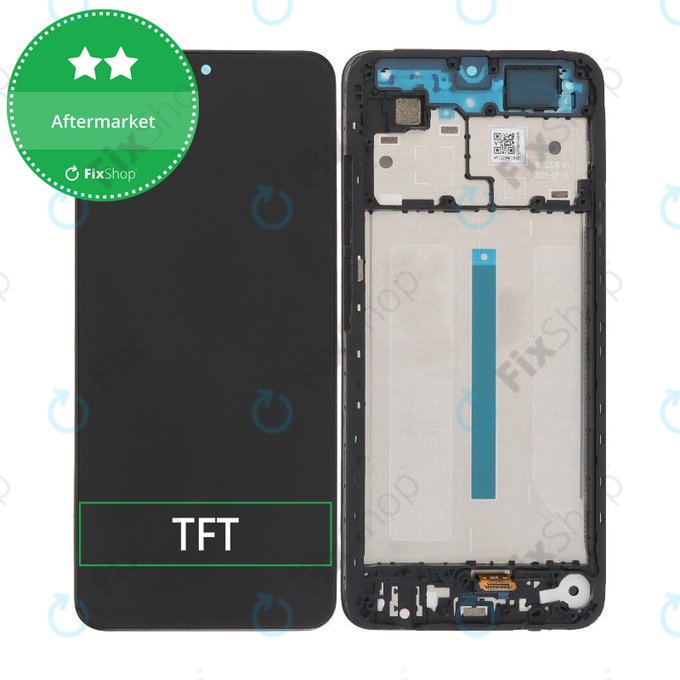 Xiaomi Redmi A5 4G - LCD Kijelző + Érintőüveg + Keret 171mm (Black) TFT