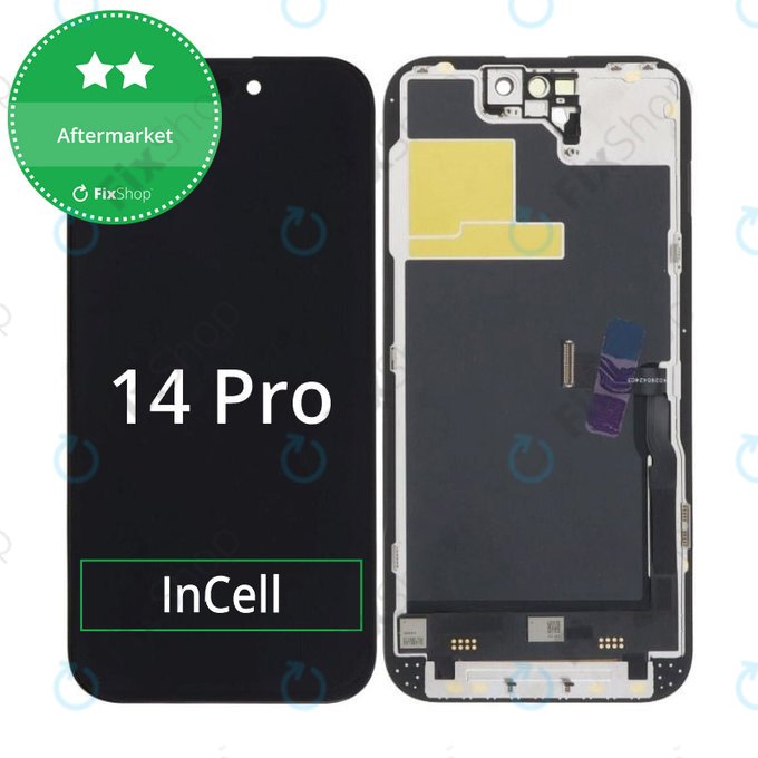 Apple iPhone 14 Pro - LCD Kijelző + Érintőüveg + Keret InCell HD+