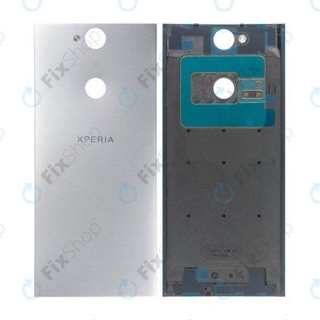 Sony Xperia XA2 Plus - Akkumulátor Fedőlap (Ezüst) - 78PC5200020