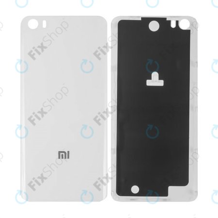 Xiaomi Mi 5 - Akkumulátor Fedőlap (White)