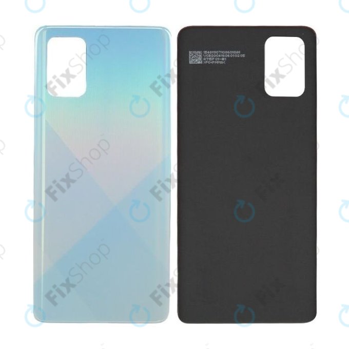 Samsung Galaxy A71 A715F - Akkumulátor Fedőlap (Prism Crush Blue)