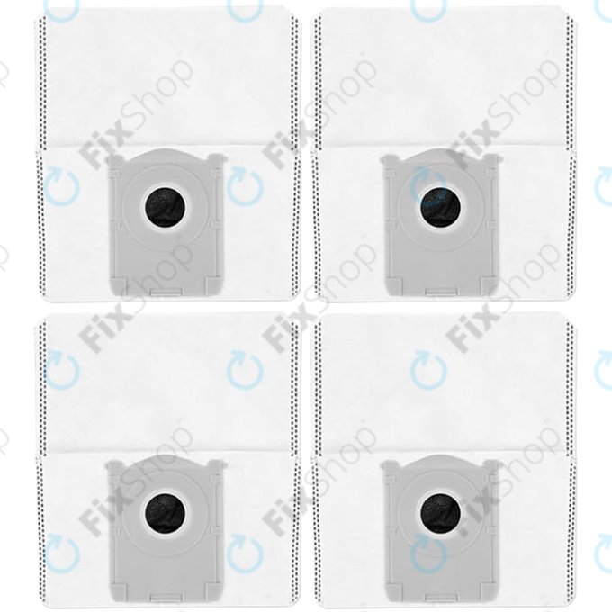 Porzsák, 4 db Ecovacs Deebot T30c, T50-series, T80-series, X8-series, X9 Pro-series