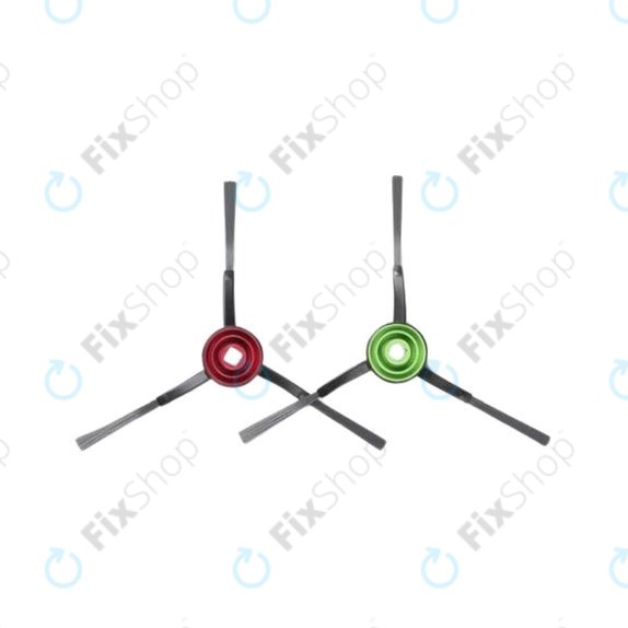 Ecovacs Deebot N-series, T-series, Ozmo-series, X-series - Oldalkefe (Fekete) - 2db