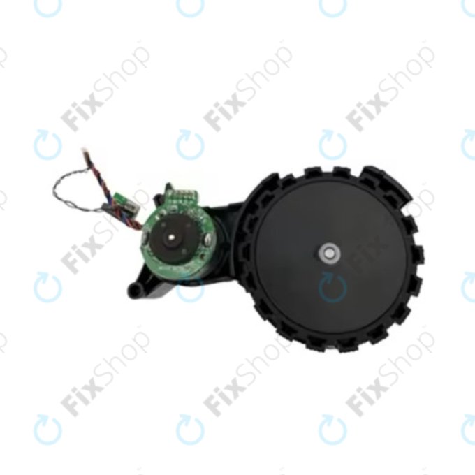 Xiaomi Robot Vacuum X10, Dreame Z10 Pro, L10 Plus, D10 Plus - Kerék Motorral (Bal) (Fekete)