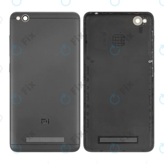 Xiaomi Redmi 4A - Akkumulátor Fedőlap (Black)