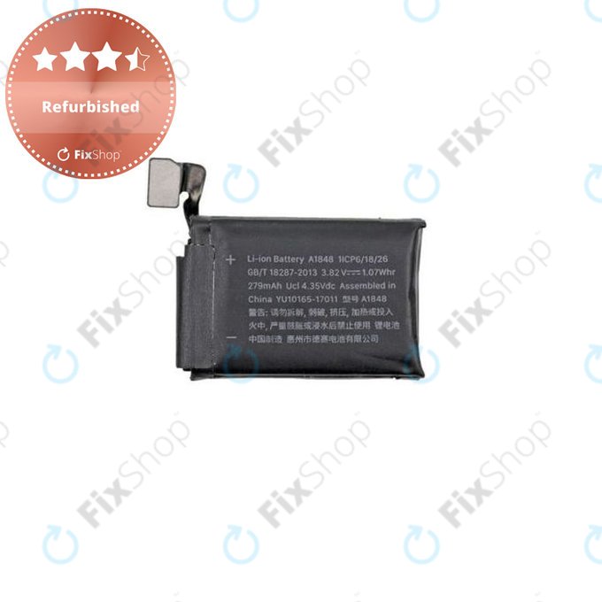 Apple Watch 3 38mm - Akkumulátor (GPS + Cellular Version) 279mAh Refurbished