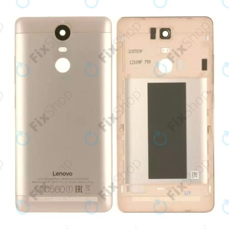 Lenovo VIBE K5 Note A7020a48 - Akkumulátor Fedőlap (Arany)