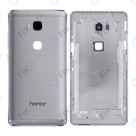Huawei Honor 5X - Akkumulátor fedőlap (Szürke) - 02350QHT